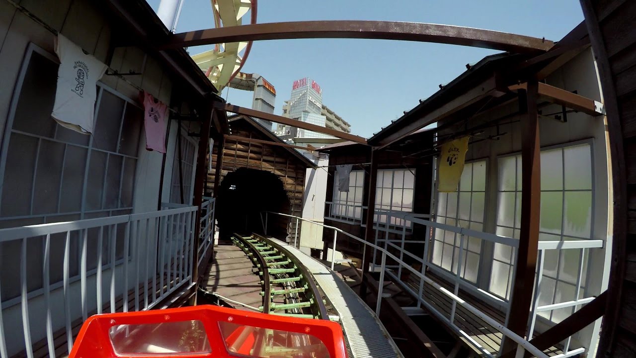 🟢日本最古 浅草花やしき ローラーコースター / Japan's oldest Roller coaster at Tokyo Asakusa Hanayashiki