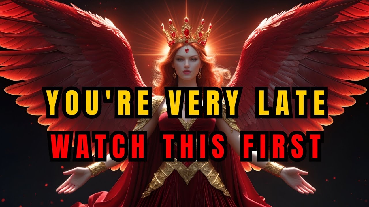 CHOSEN ONE, IT'S AN EMERGENCY – YOU'RE ALREADY VERY LATE! WATCH THIS BEFORE YOU WATCH ANYTHING ELSE