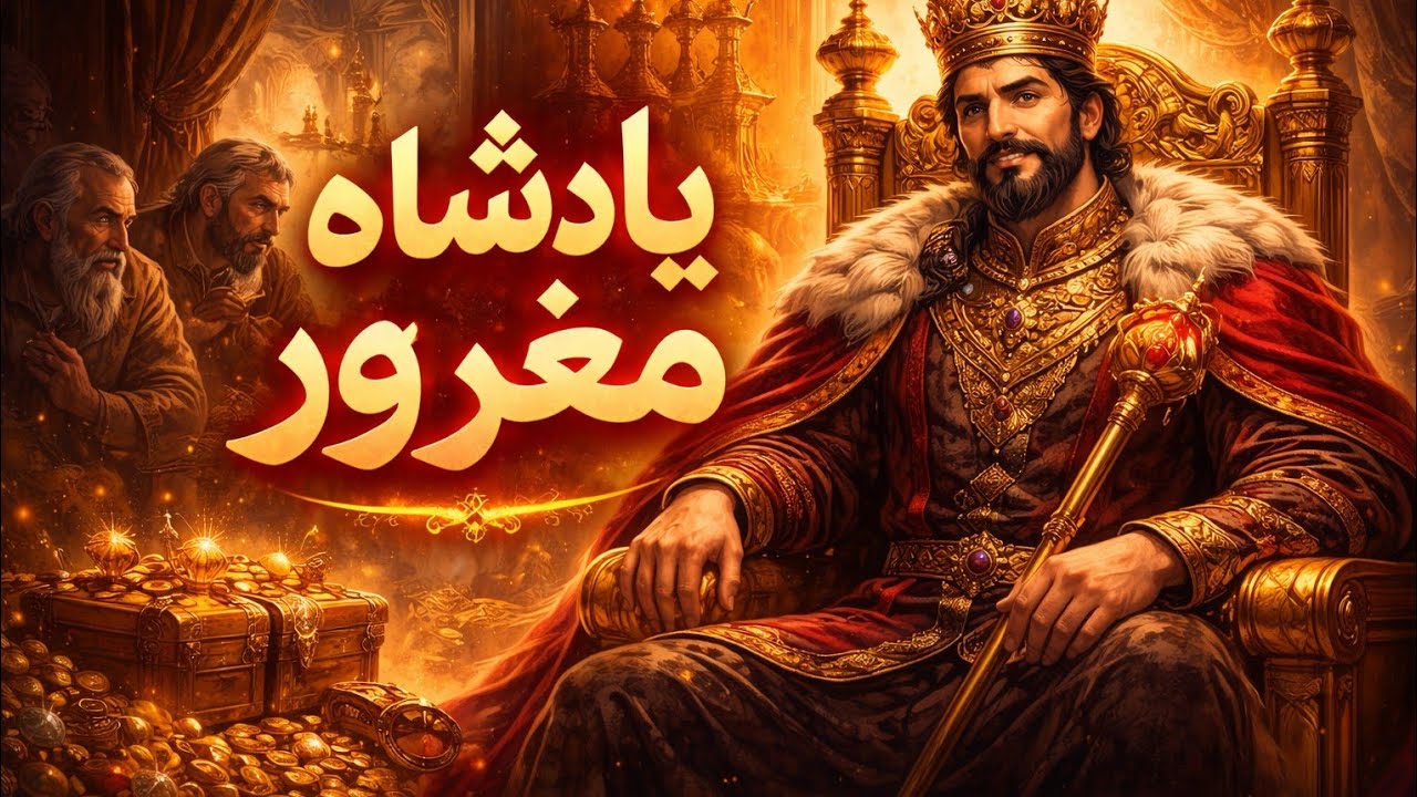 داستان پادشاه مغرور | حکایت های قدیمی با پیام های عمیق #داستان 