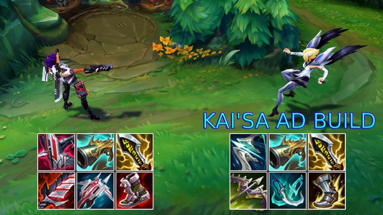 SAMIRA vs KAI'SA (AD) SEASON 12 FULL BUILD FIGHTS