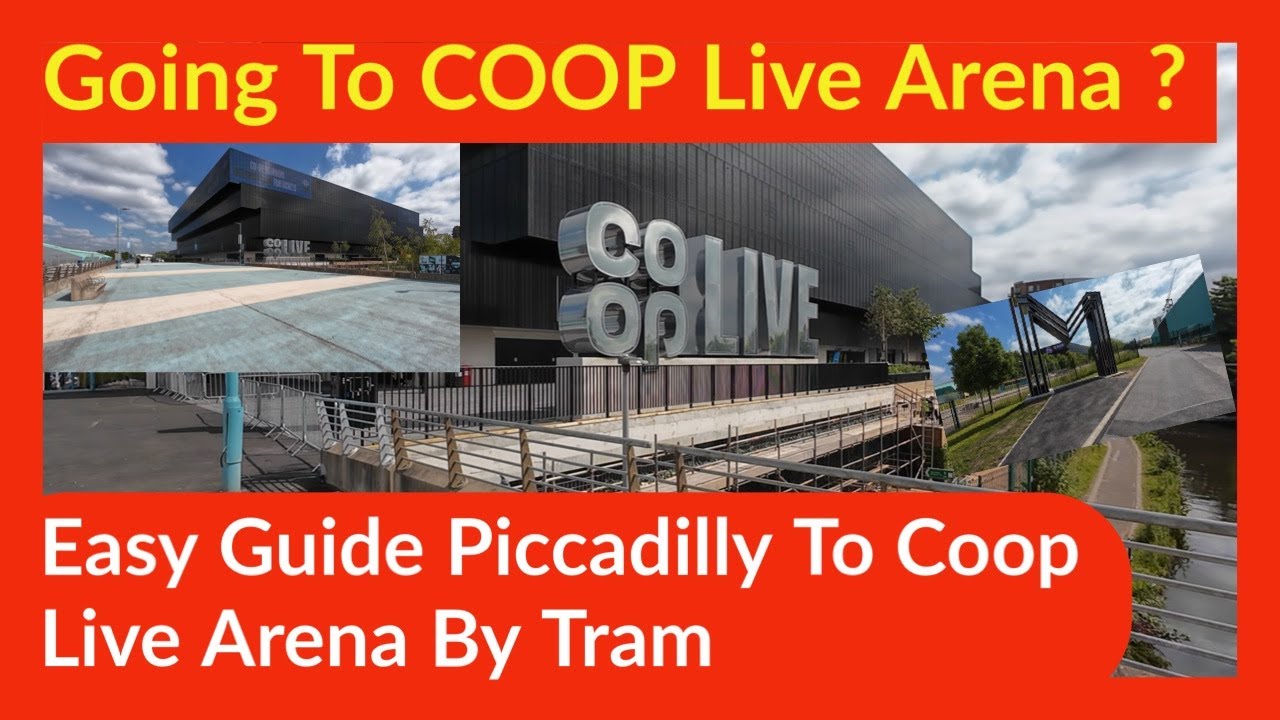 How To Get To Coop Live Arena Manchester By Tram From Piccadilly