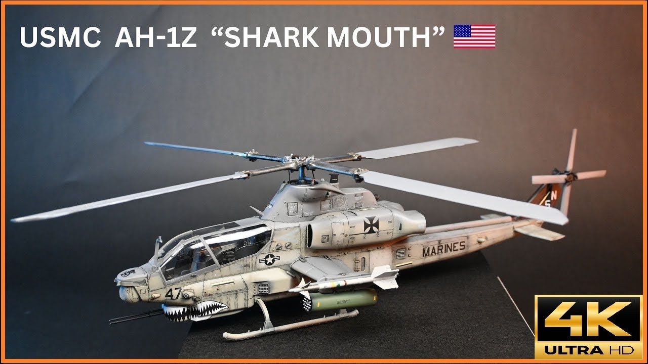 1/35 AH-1Z VIPER FULL VIDEO BUILD 🚀ACADEMY: Mastering the Art of Scale Model 😱😱😱👌👈