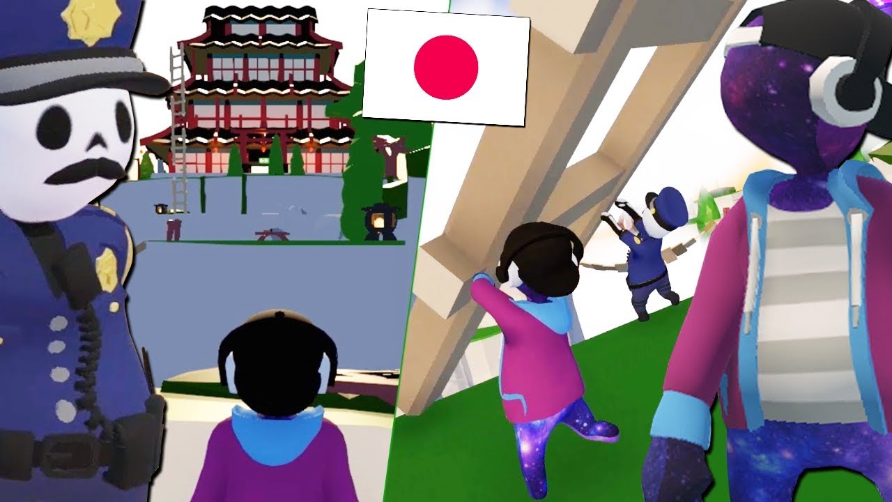 Harta JAPONEZA de Human Fall Flat (ESTE FOARTE GREA)