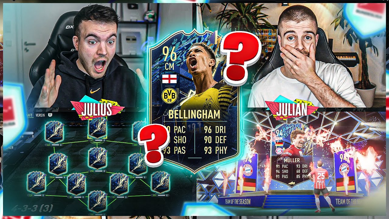 FIFA 22: PACKLUCK im RANDOM 11x81+ BUNDESLIGA TOTS Squad Builder Battle 🥳😍🔥