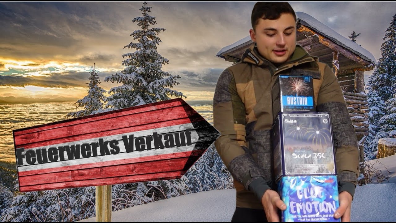 Auf der Suche nach Feuerwerk in Österreich