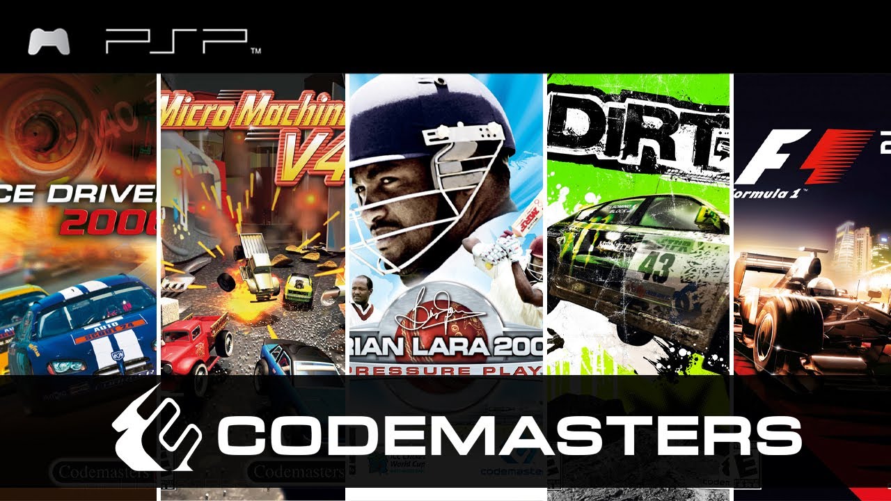 Codemasters Games for PSP