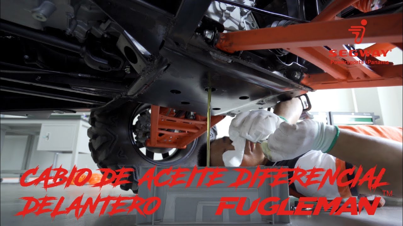 Segway Powersports Tech Tip: How to replace the rear differential oil