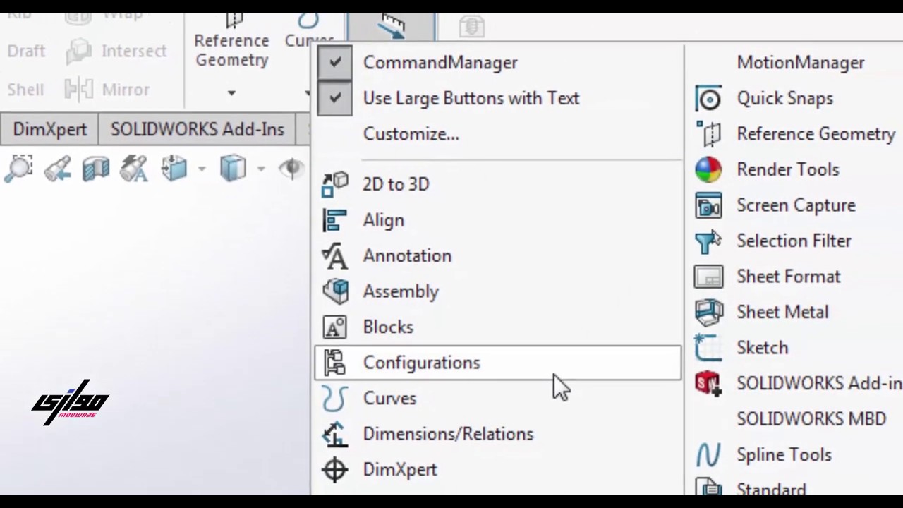Solidworks missing Toolsbar (command manger task pane heads up view ) problem solution