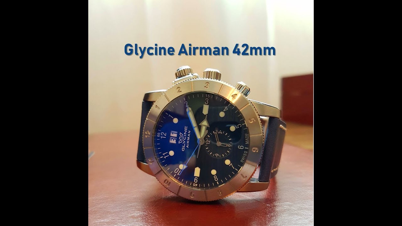 Glycine Airman 42mm - Первые впечатления