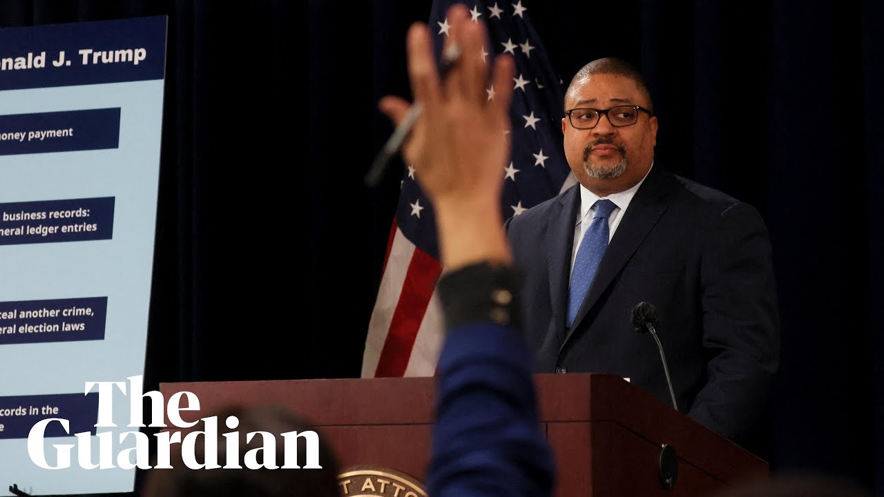 Manhattan district attorney Bragg speaks after arraignment of former President Trump &ndash; watch live