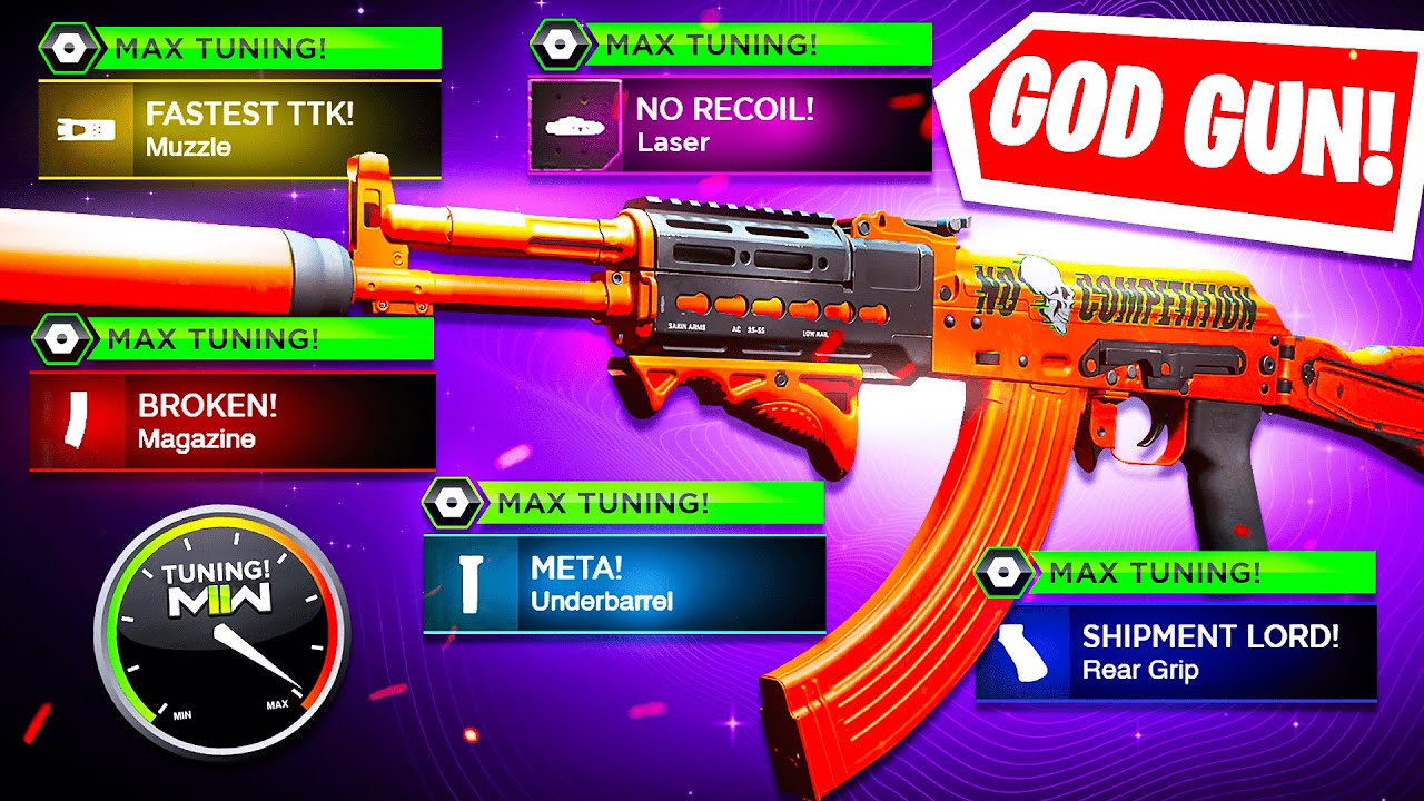 OUT of 54+ GUNS, THIS is the #1 GOD GUN BUILD of MW2 😍 (Best Kastov 762 Class Setup Tunes Loadout)