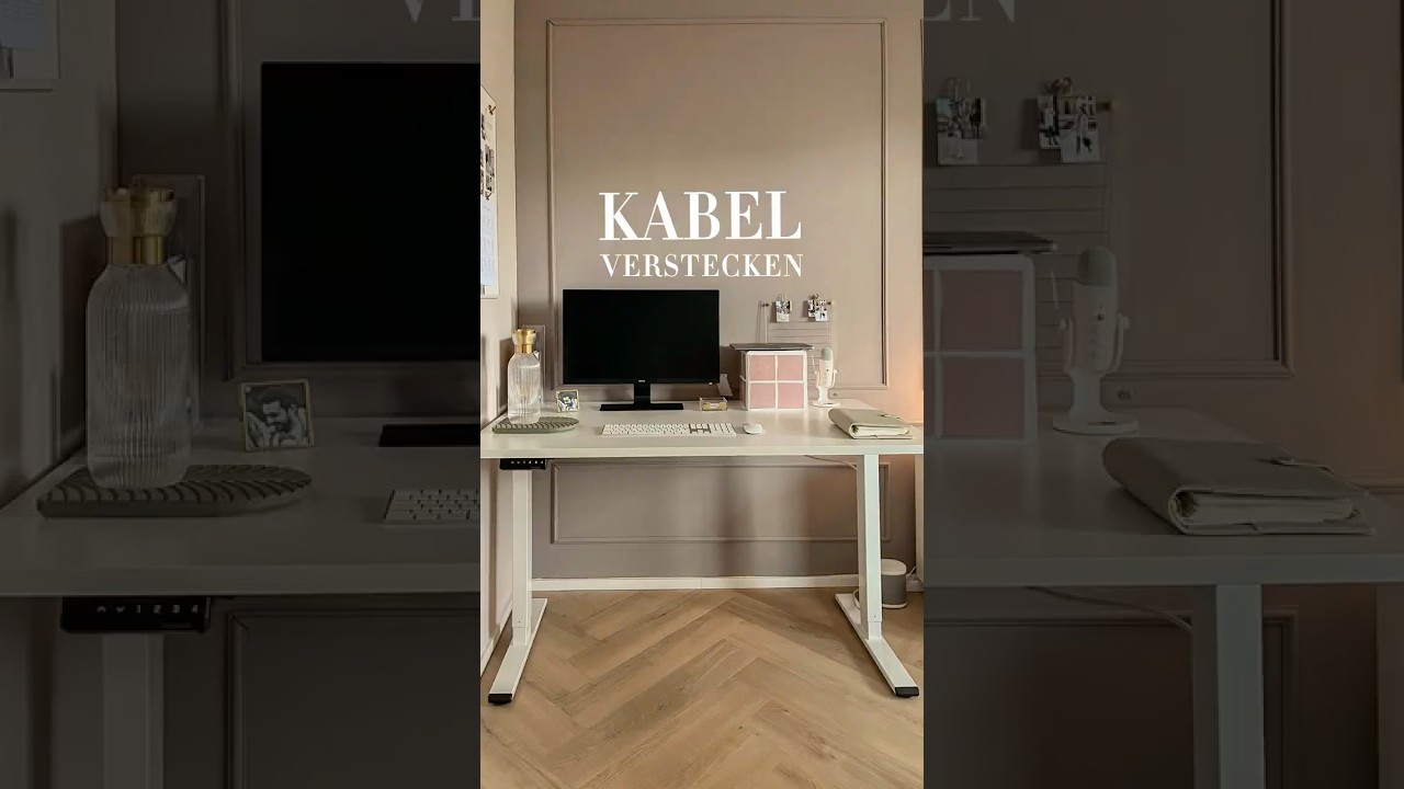 Kabelchaos im Homeoffice? 🤯 So easy gelingt ein aufger&auml;umter Arbeitsplatz 💻
