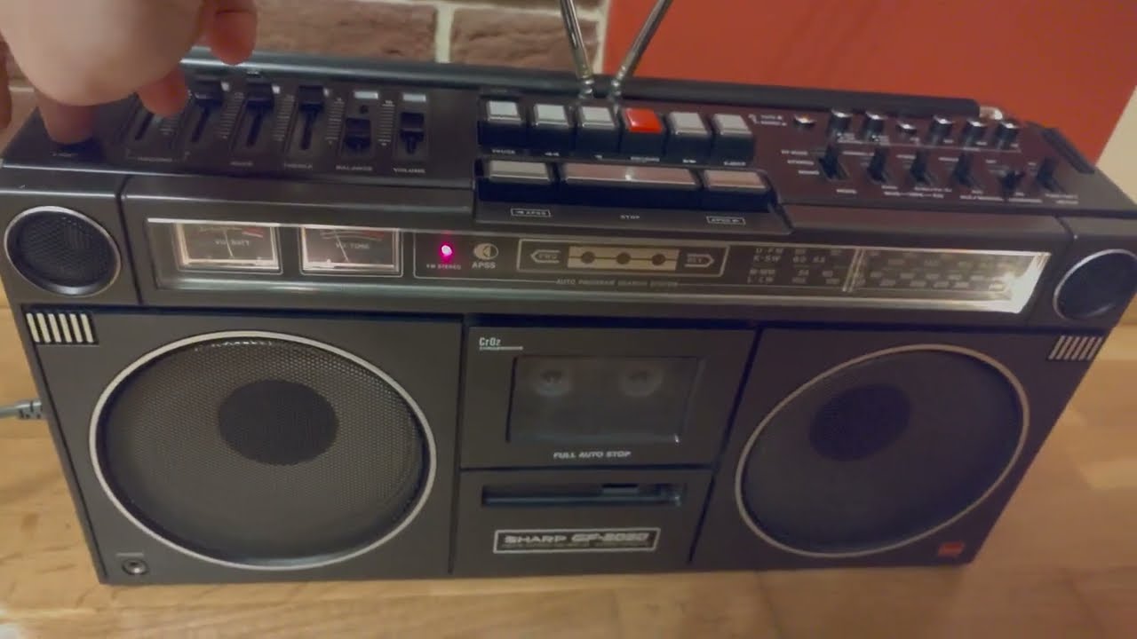 The legendary Sharp GF-9090 HB demonstration