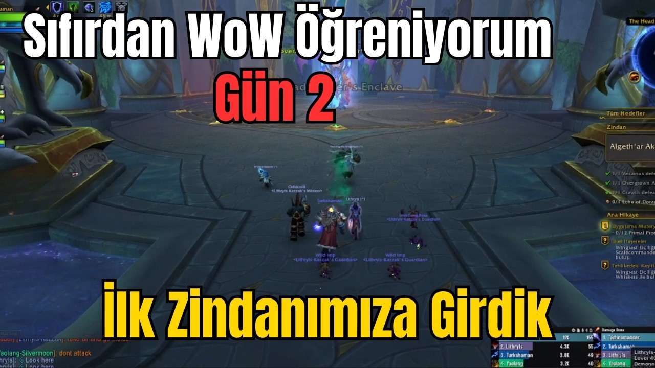 Dünyanın En İyi MMORPG'si World of Warcraft Gün 2 İle Devam Ediyoruz #worldofwarcraft