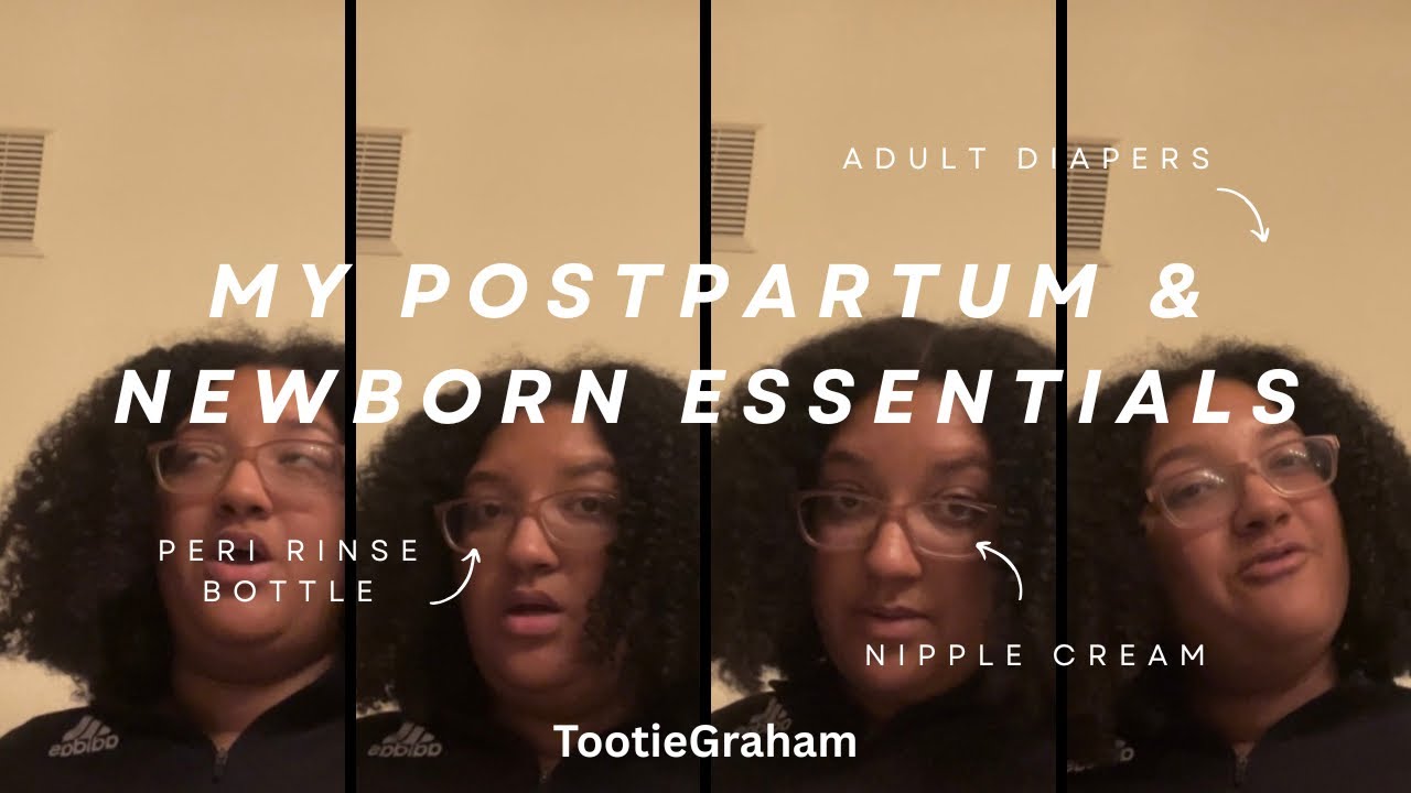 My Postpartum & Newborn Essentials ‼️