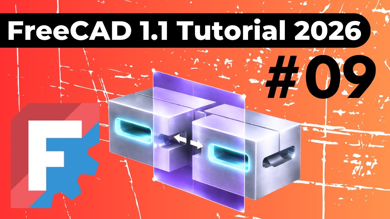 Пользовательские опорные плоскости в FreeCAD — Учебное пособие по FreeCAD 2026 — Часть 9