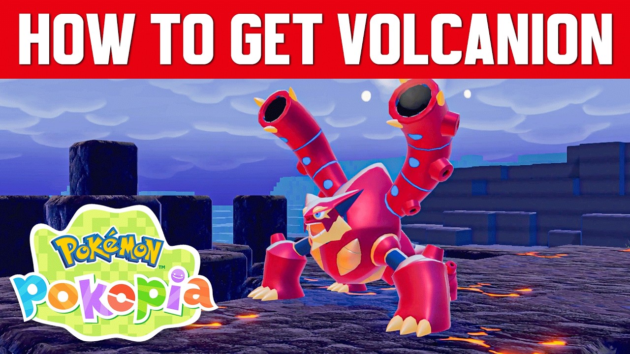 Pokemon Pokopia - How to get Volcanion