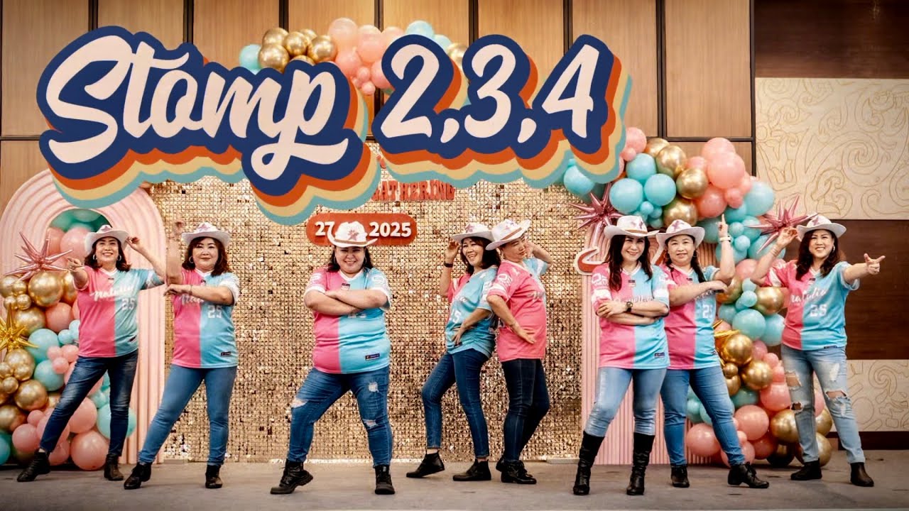 Stomp 2,3,4 - Line Dance || Choreo : Rob Fowler (ES)