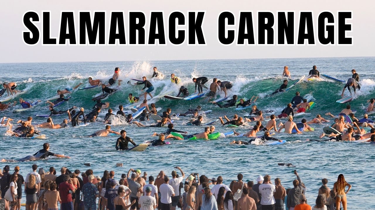 WILDEST Surf Event Ever &mdash; SLAMARACK 2025 Turns Into Total Mayhem!