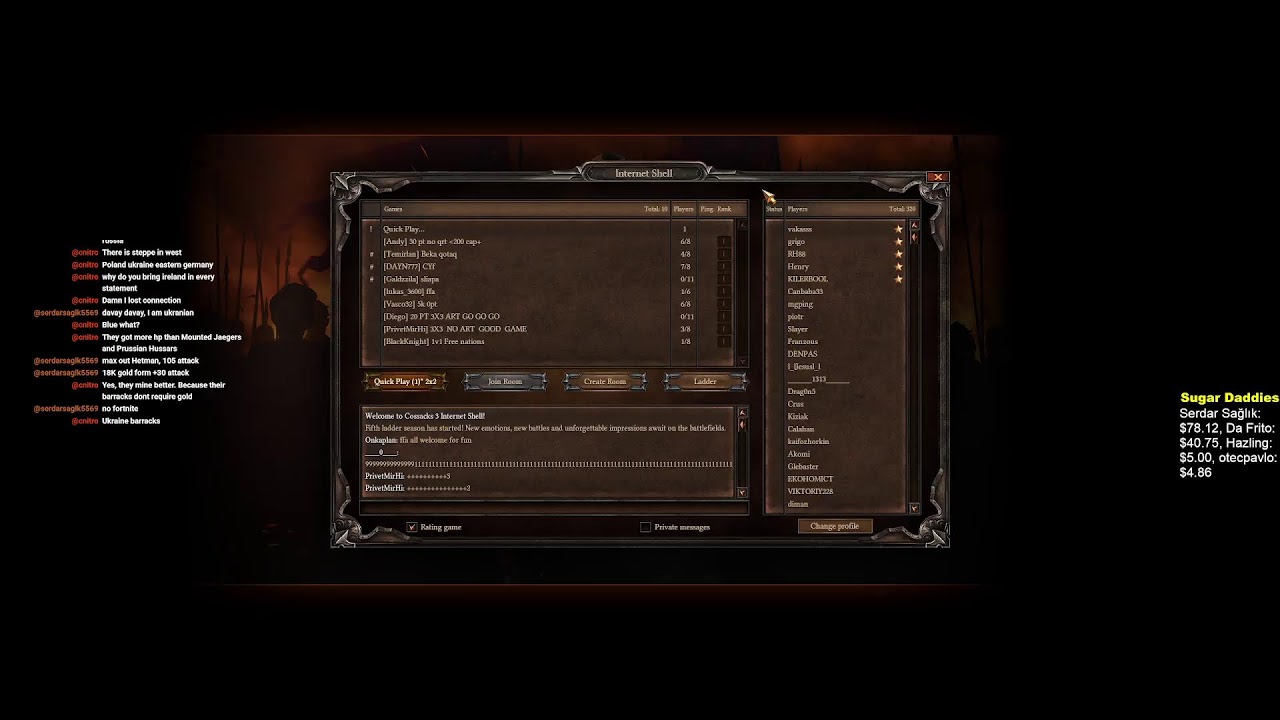 🔴LIVE | Sickerino Streamerino |  Washed AoE 4 | Cossacks 3