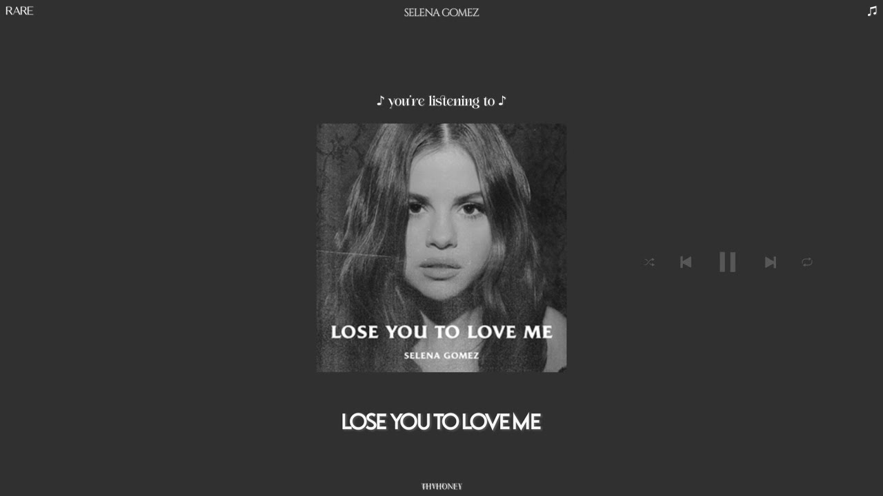 selena gomez - lose you to love me (slowed + reverb)