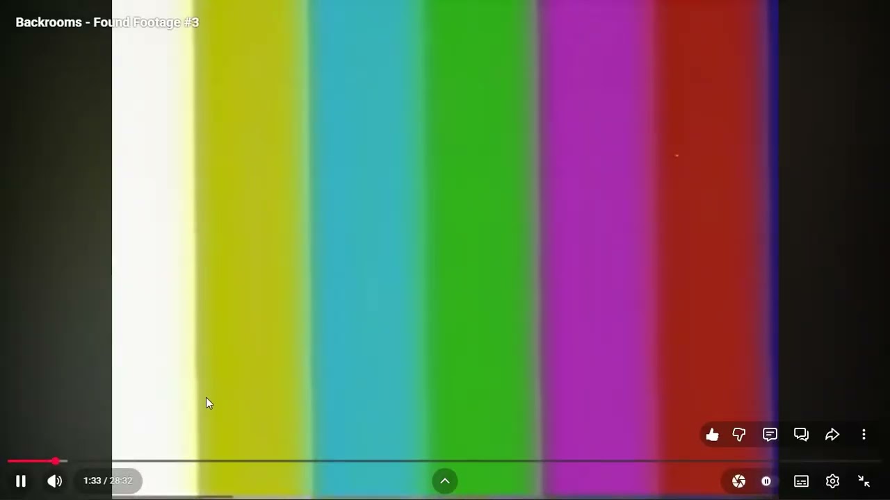 Backrooms FF3 (Intro VHS📼 (1080p 60fps) (FREE TO USE!)