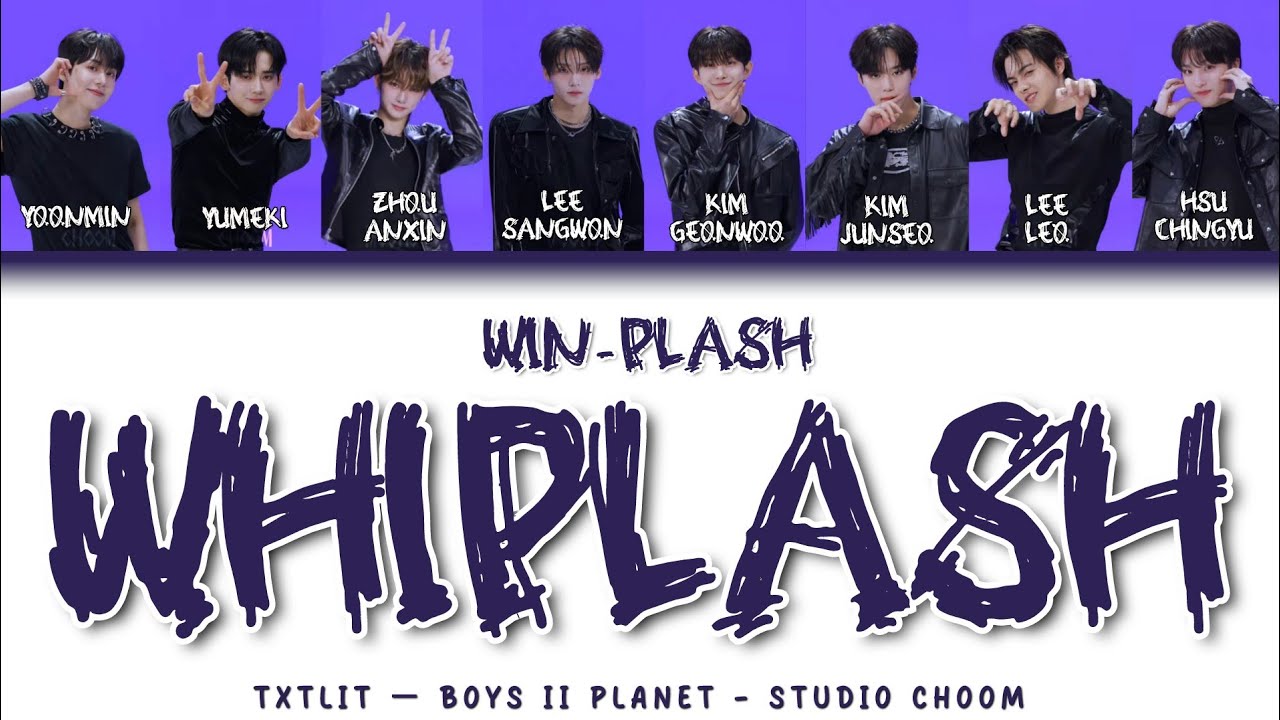 Win-Plash 'Whiplash' BOYS II PLANET || Color Coded Lyrics | Audio HQ