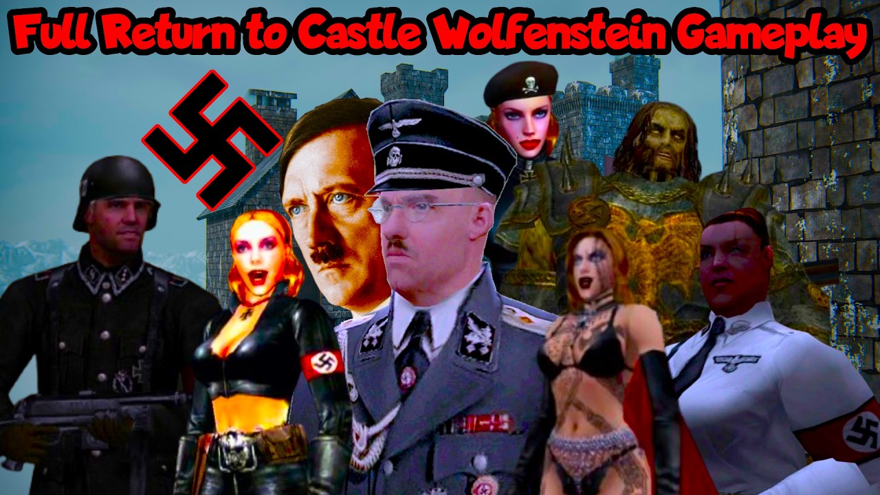 Full Return to Castle Wolfenstein Gameplay