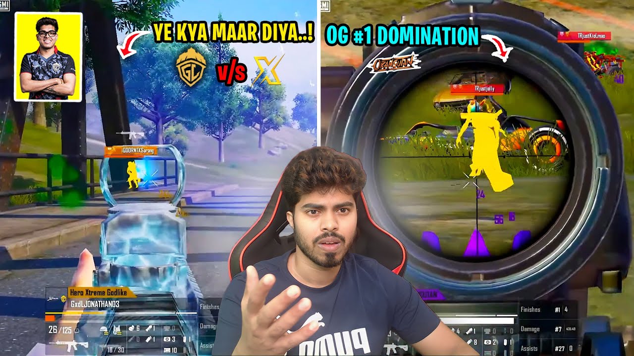 JONATHAN vs RNTX |  OG DOMINATION | BGIS Semi Finals Day 1