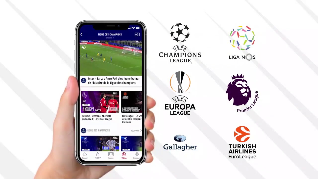 TELECHARGEZ L&rsquo;APPLICATION RMC SPORT NEWS !