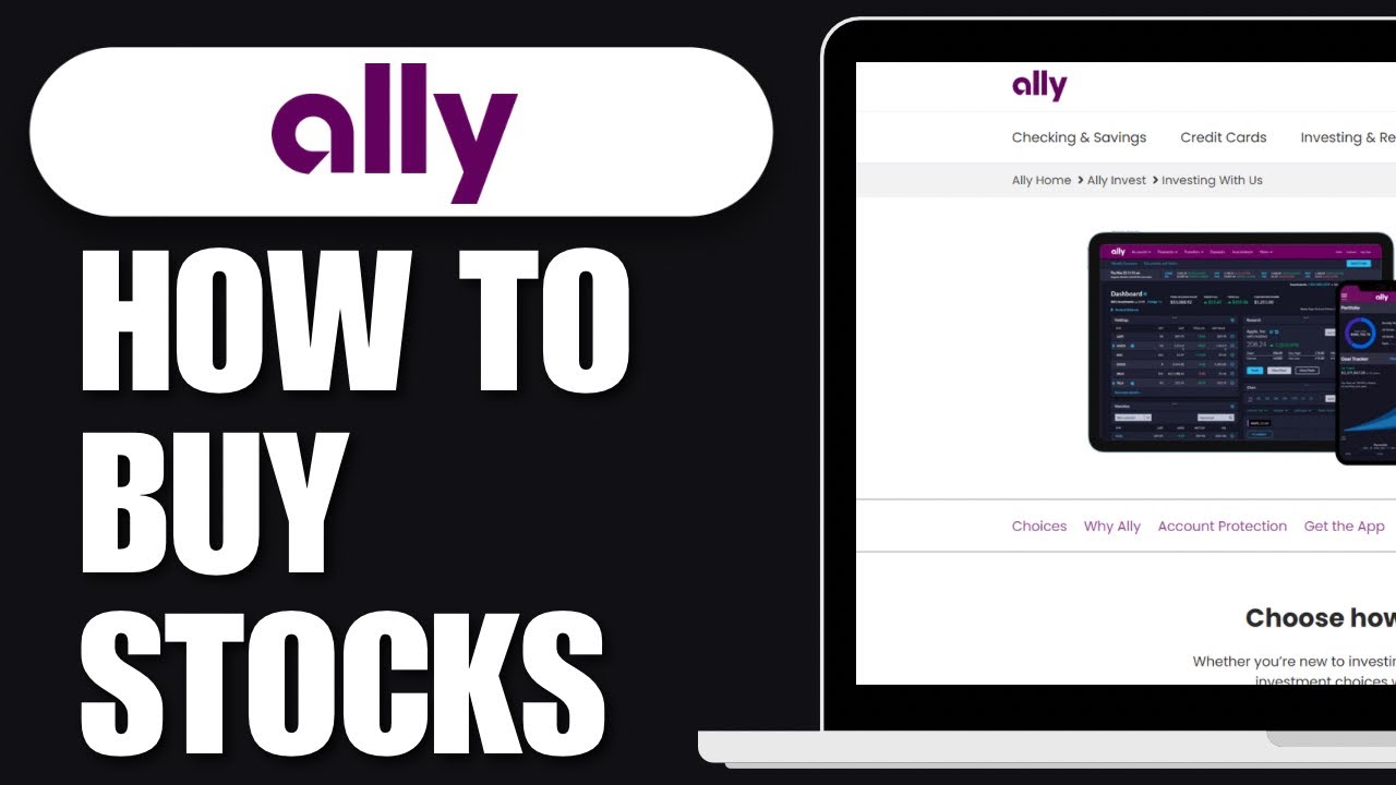 How To Buy a Stock on Ally Invest | Full Guide