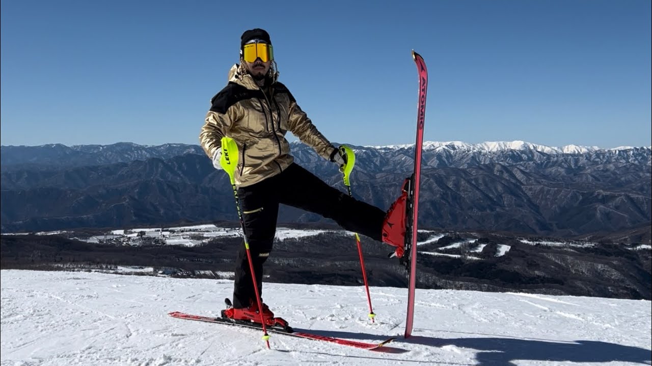 アルペンスキー元日本代表🇯🇵であるSHOヤクブーツはやめろが魅せる2024年初SKI⛷ワンポイントレッスンあり。プロスノーボーダー黒沢 新さん登場🏂