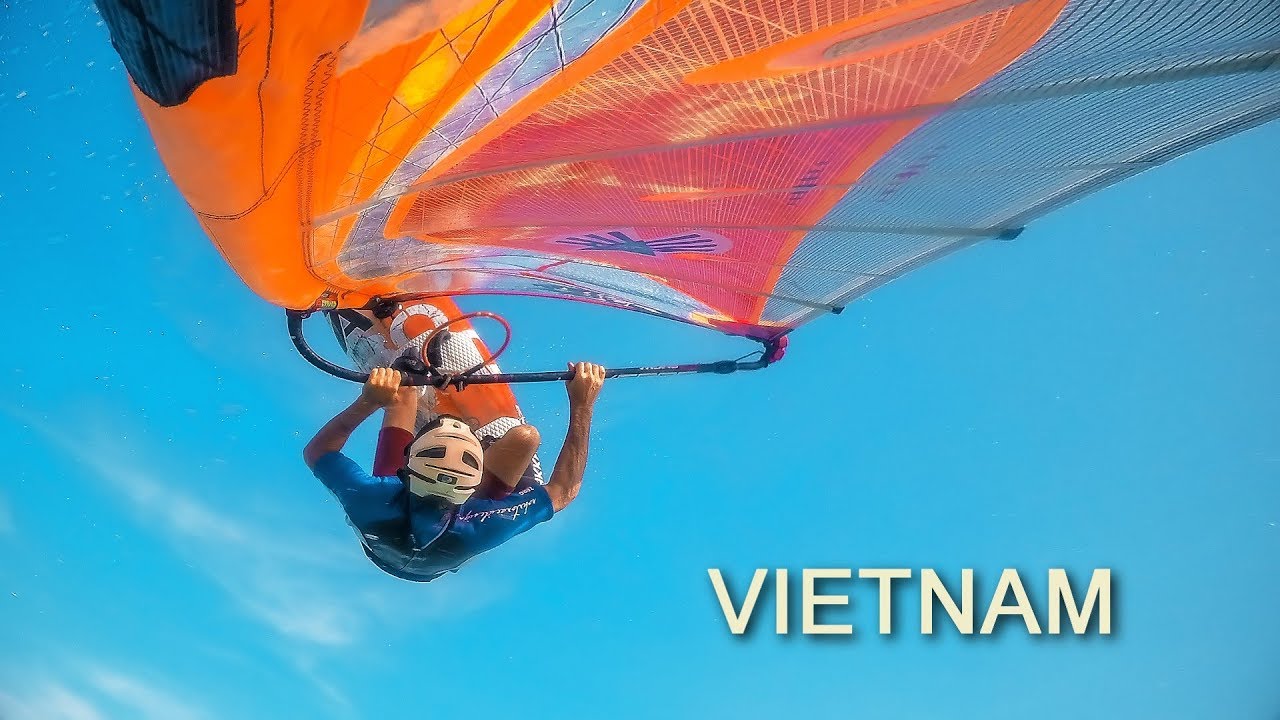 WINDSURFING WITH LOBSTERS - VIETNAM