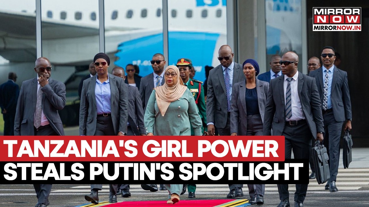 Not Putin But Tanzania President's All-Female Security Steals Global Attention | Kremlin Showdown