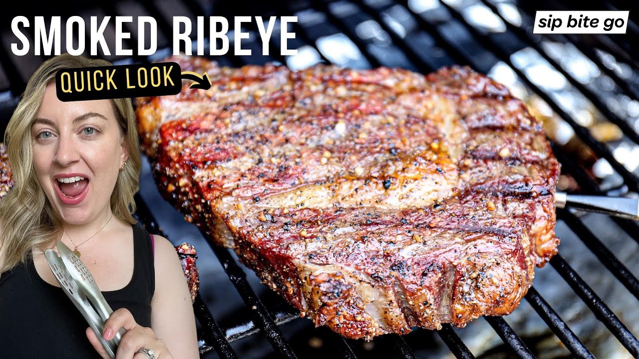 Best Traeger Smoked Ribeye Steaks