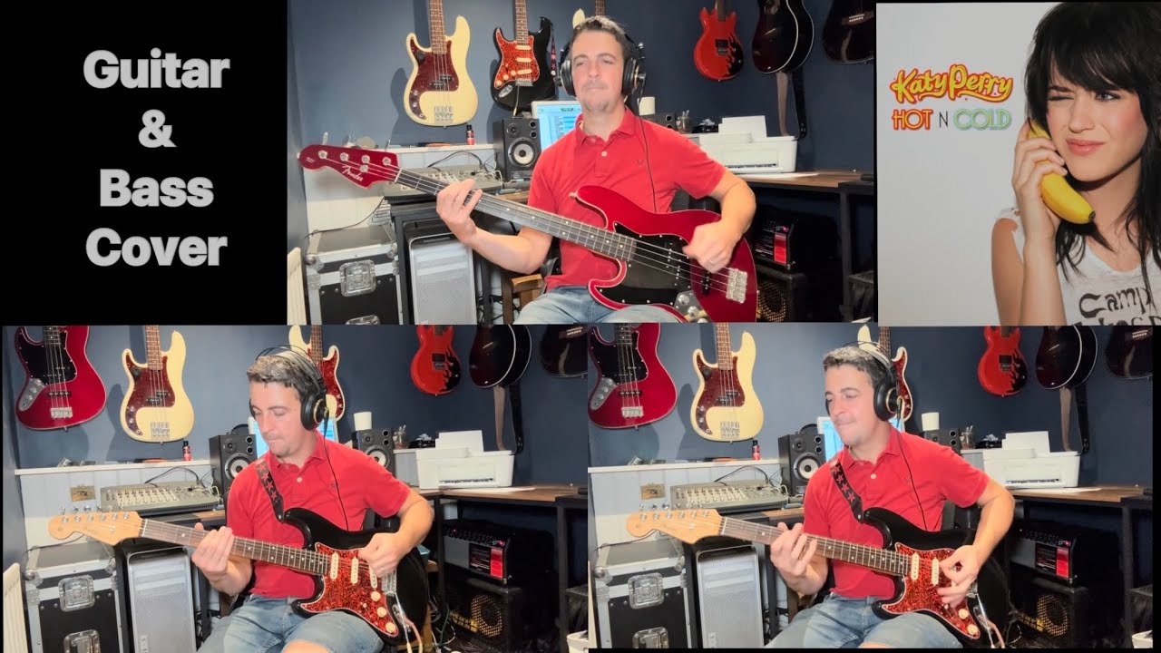Katy Perry Hot N Cold (Punk Rock Version) - Guitar and Bass Cover 