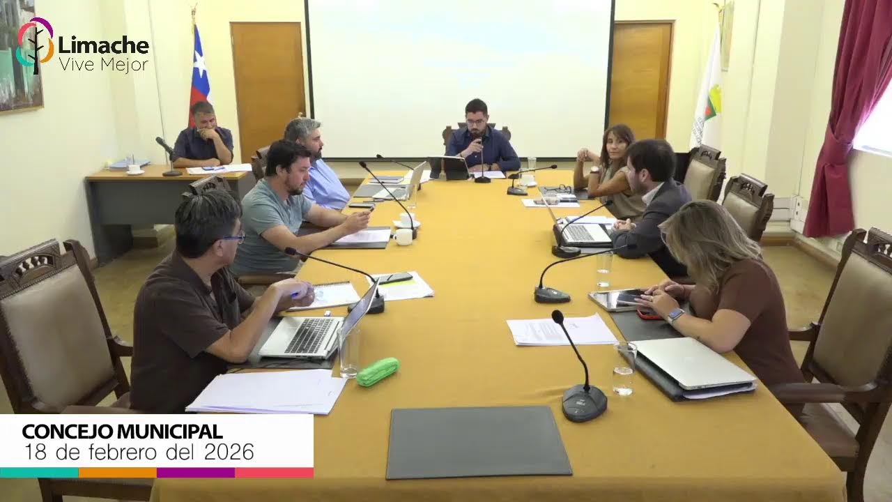Sesión de Concejo Municipal 18 de febrero de 2026