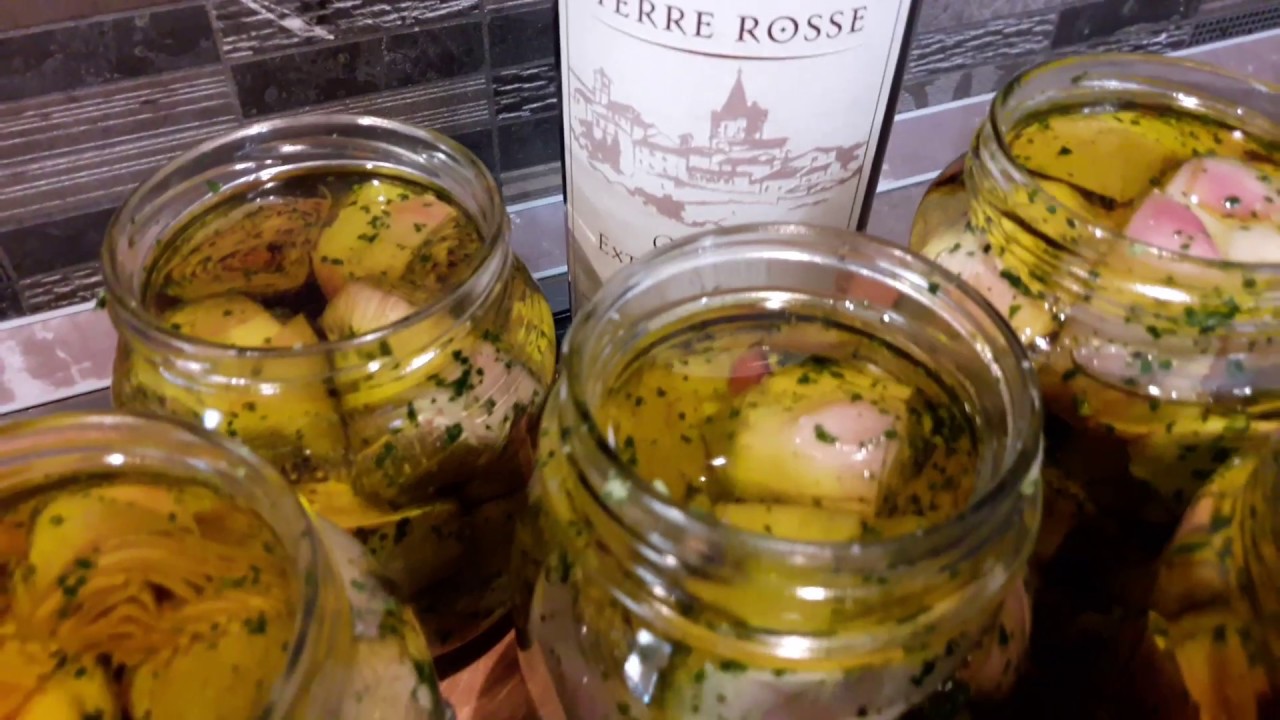 Carciofini sott'olio la #videoricetta | Cocendolibando