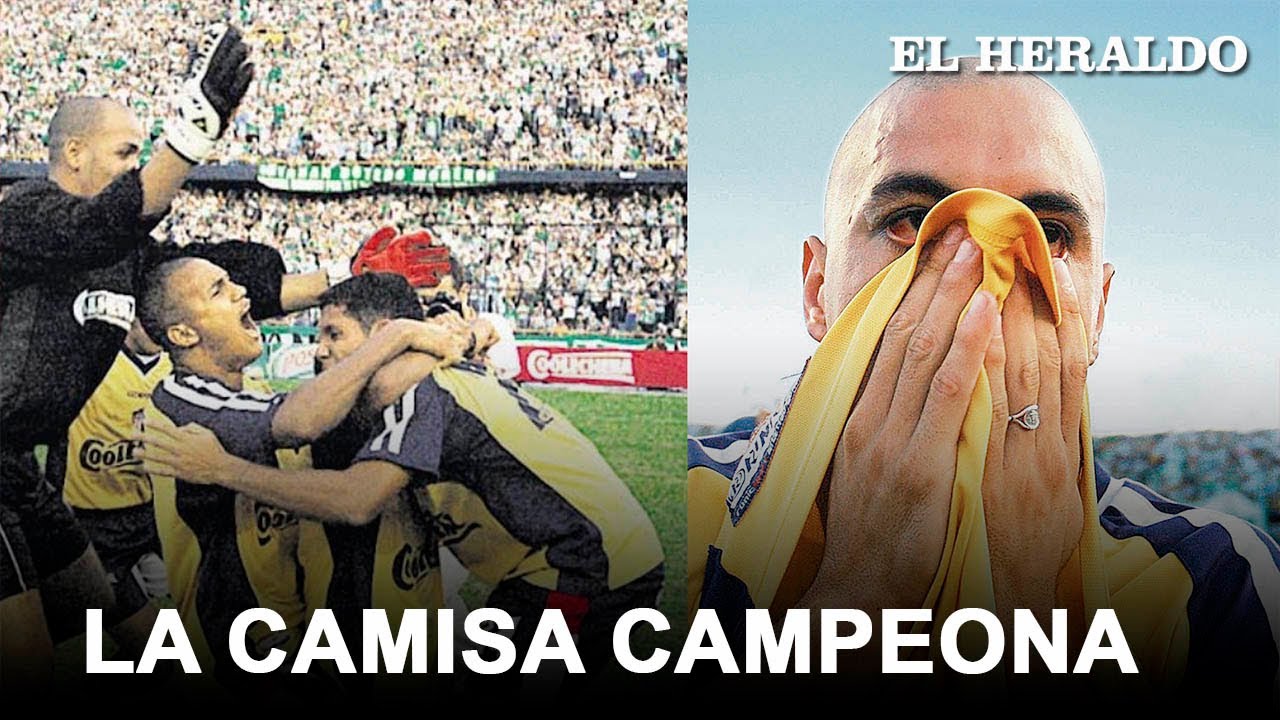 La historia de la camiseta amarilla de Junior en la final de 2004