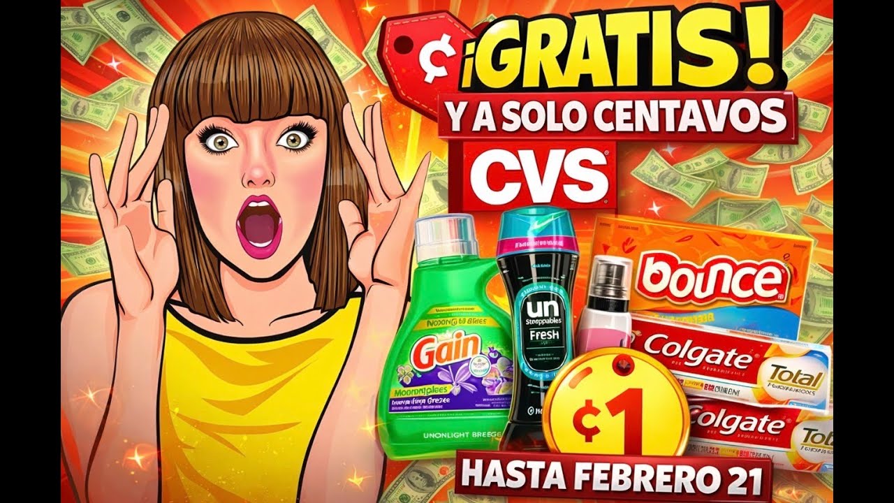 😱 ¡PRODUCTOS GRATIS Y A SOLO CENTAVOS EN CVS! | Hasta Febrero 21 💥😍