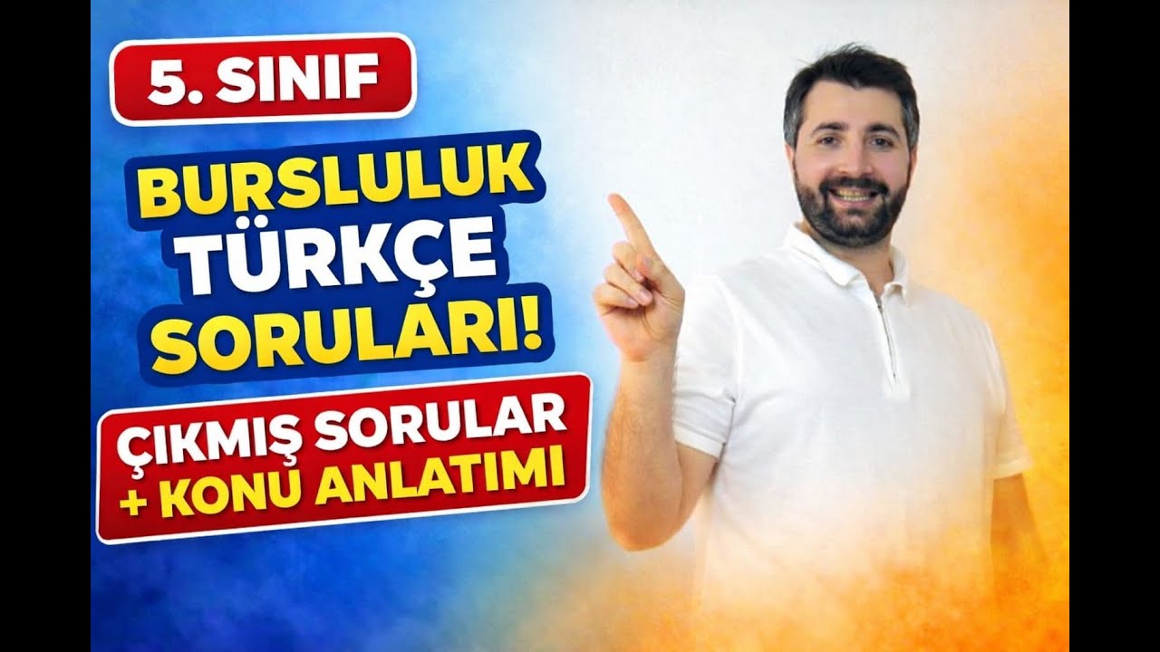 Bursluluk Kazandıran Taktikler! | 5. Sınıf Türkçe Çıkmış Sorular