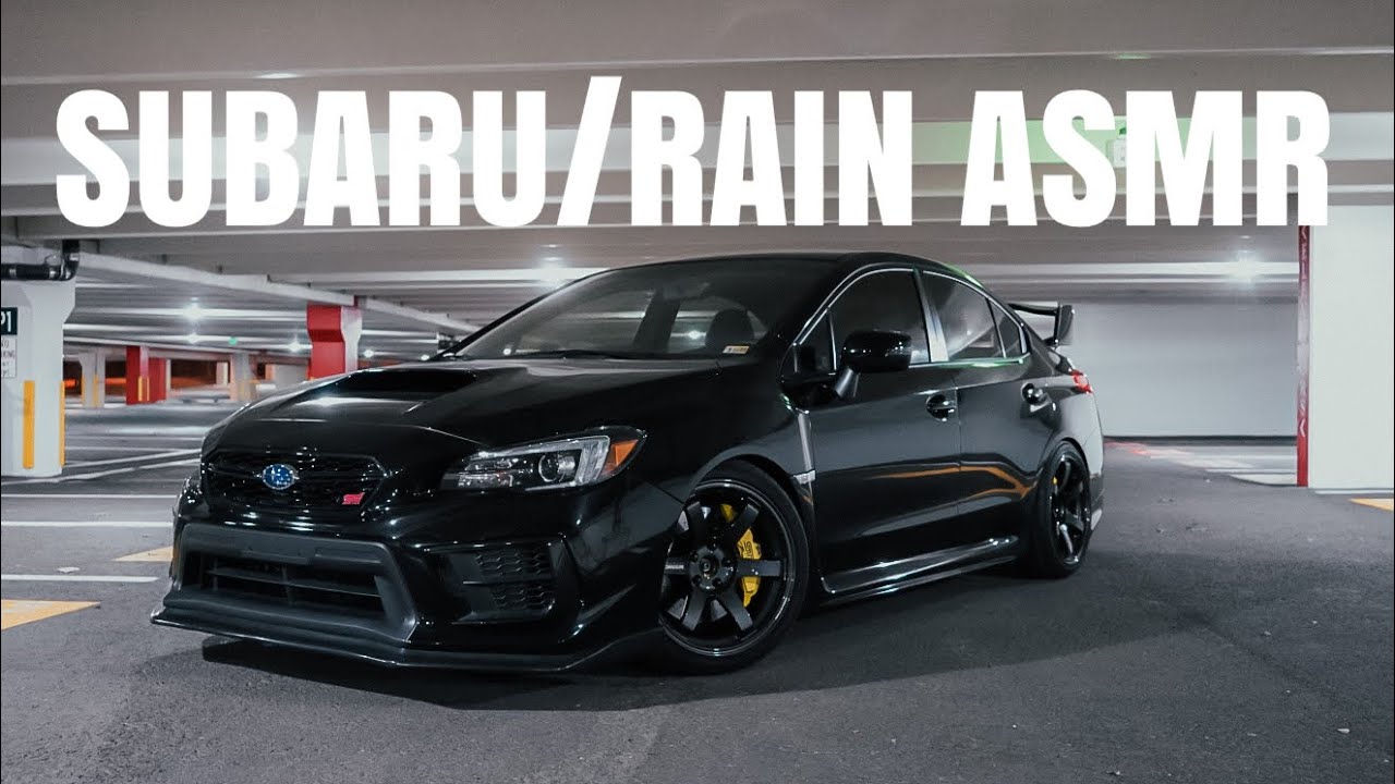 2020 Subaru WRX STI- POV Driving in heavy rain