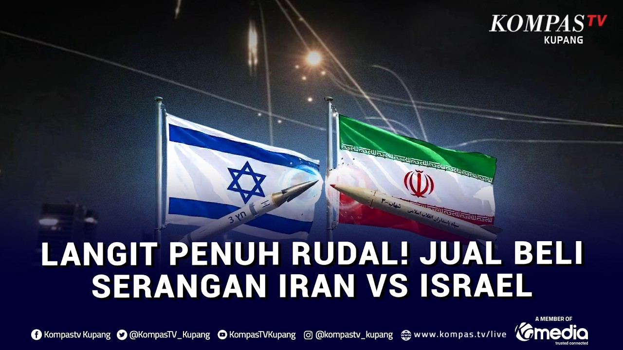 Langit Penuh Rudal! Jual Beli Serangan Iran vs Israel di Teheran & Yerusalem