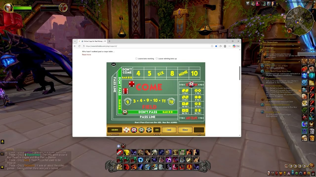 Craps Strategy by Darren
