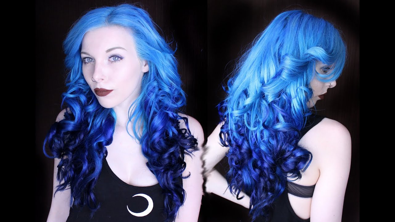 BLAU OMBRE (Farbverlauf) mit DIRECTIONS - TUTORIAL