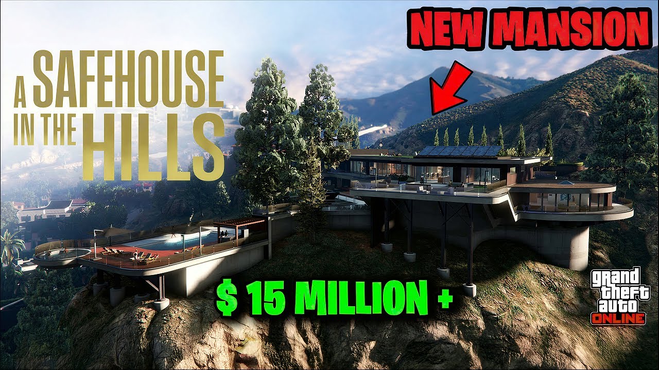 GTA 5 - MY NEW $15,000,000 MANSION (New DLC GTA V)