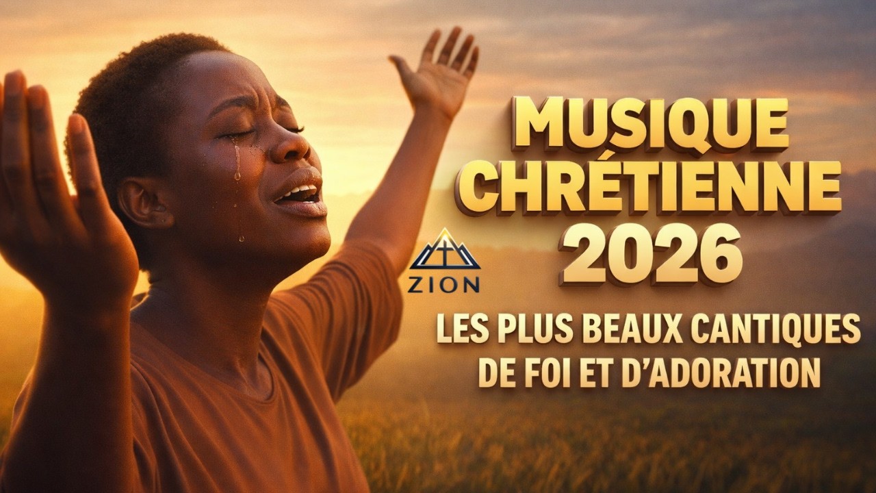 MUSIQUE CHRÉTIENNE 2026 – LES PLUS BEAUX CANTIQUES DE FOI ET D’ADORATION