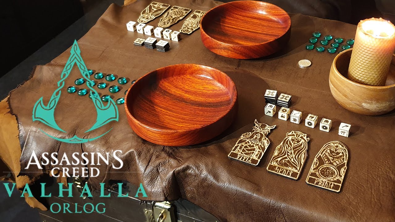 How to Make a Real Orlog Game from Assassin's Creed Valhalla in Real Life - DIY Full Tutorial