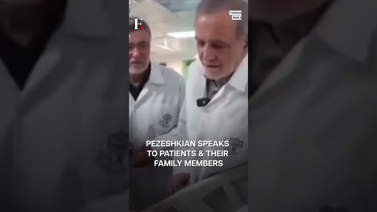 Iran's President Meets War Wounded Patients In Tehran |  Subscribe To Firstpost | N18G