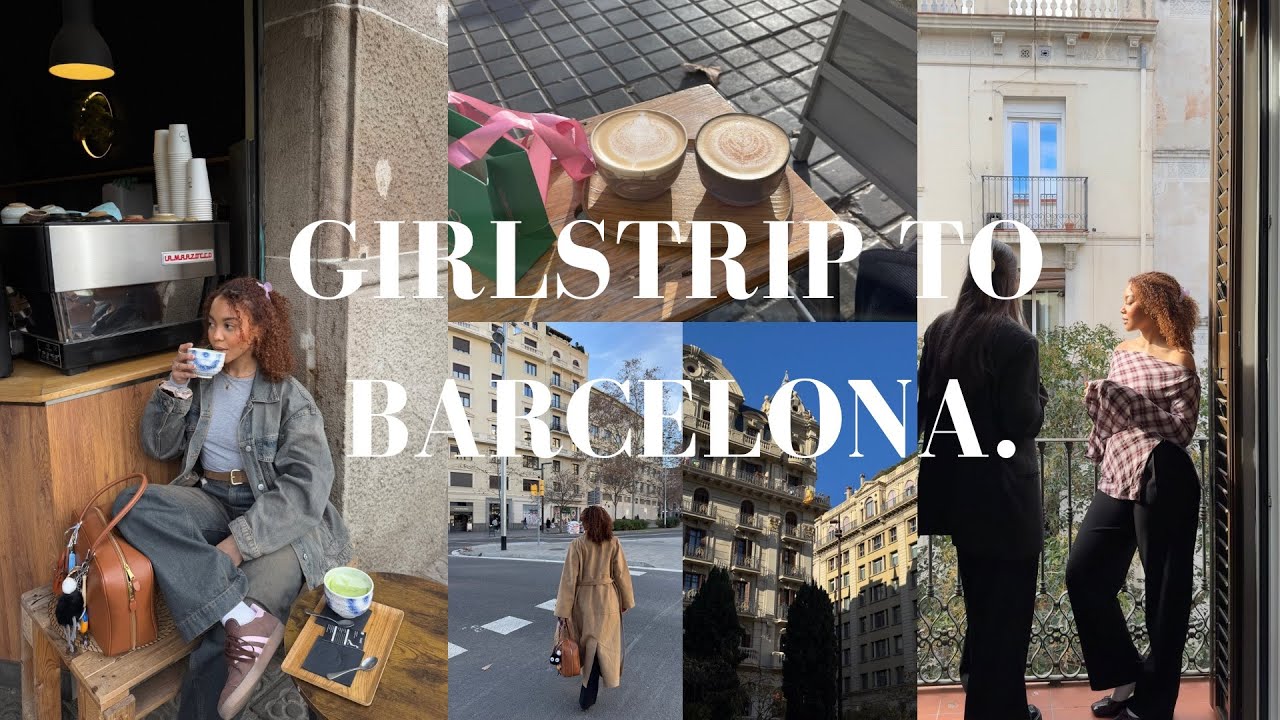 Girtlstrip to Barcelona - thrift shopping, cute cafes & exploring the city